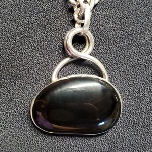 Silpada Sterling Black Onxy pendant